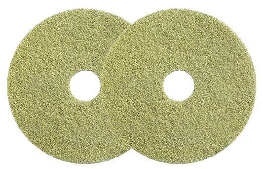 Diversey 20", YELLOW, BURNISHING FLOOR PADS, 2/CT