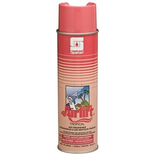 Spartan Air Freshener - Aerosol - Spartan - Airlift - Tropical Scent - 20 Oz.