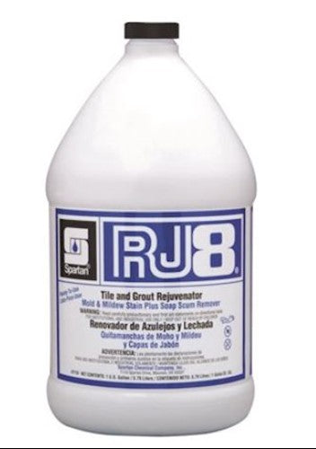Tile & Grout Rejuvenator - Spartan Rj8 - Mint Scent - 1 Gallon - 4/Ct