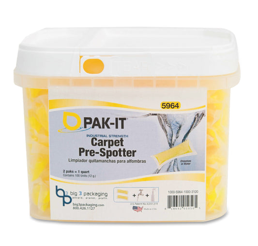 CARPET SPOTTER PAK-IT YELLOW