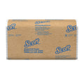 Scott Essential 01700 white single-fold paper towels, 4000 towels per case