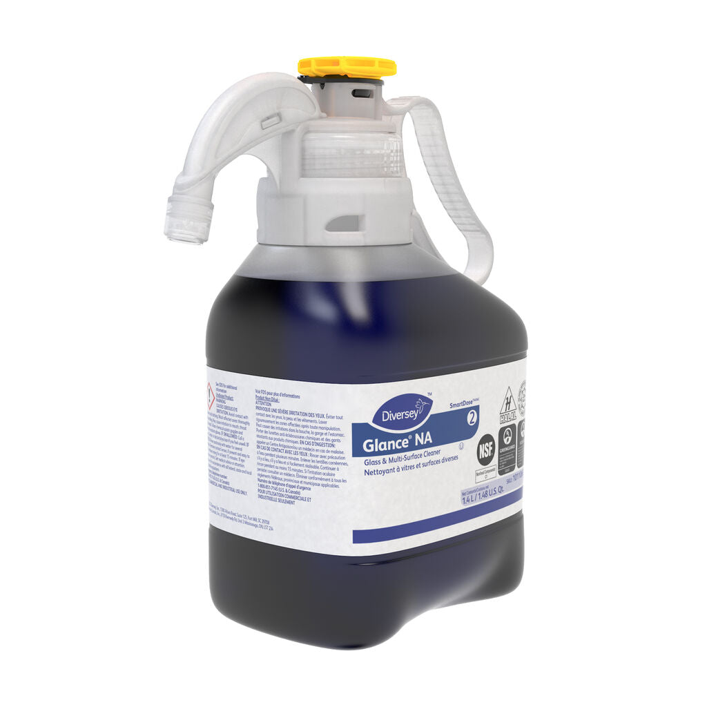 Diversey Glance NA Non-Ammoniated Glass and Multi-Surface Cleaner RTD 1.5 Liter Case of 2