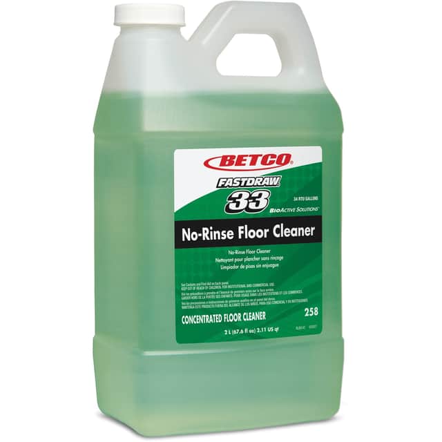 Betco Green Earth FastDraw 33 no-rinse floor cleaner 2 L container
