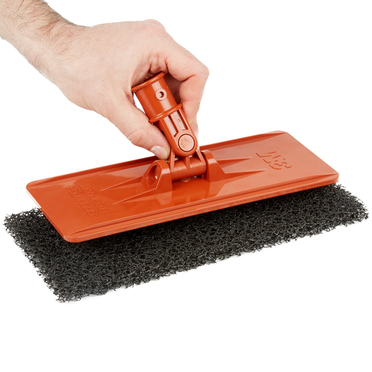 3M Doodlebug 8550 pad shown fitted to a Doodlebug holder for demonstration; holder sold separately, offer contains ten pads