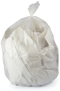 Heritage Clear Trash Can Liners – 12-16 Gallon, 0.5 Mil, Case of 500