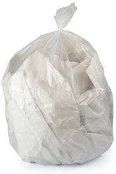 Heritage Clear Trash Can Liners – 12-16 Gallon, 0.5 Mil, Case of 500