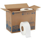 Pacific Blue Basic 12798 open case with jumbo toilet tissue roll
