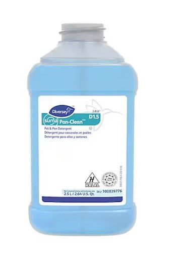 Pot and Pan Detergent 2 x 2.5L - Diversey Suma Pan Clean J-Fill
