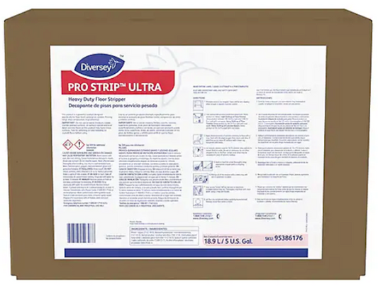 Diversey Pro Strip Ultra HD Floor Stripper Cherry Almond 5 Gal BIB 95386176