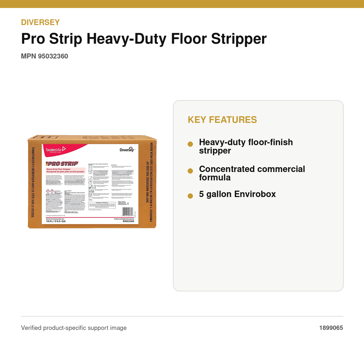 Diversey Pro Strip key features