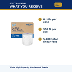 Scott Essential White Hardwound Paper Towels MPN 02001 02 package