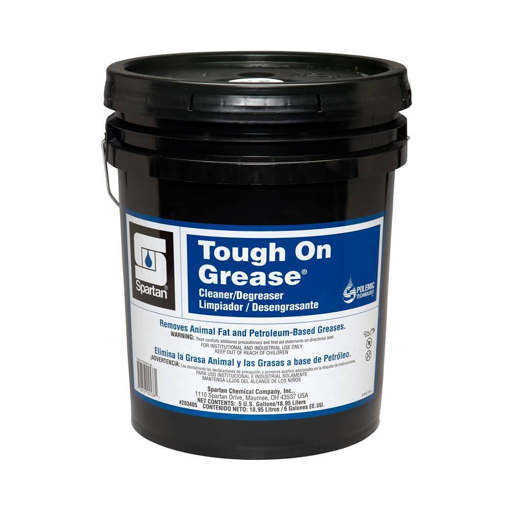 Spartan Tough on Grease Industrial Degreaser, 5 Gal Pail – 203405 — product photo; order quantity as listed
