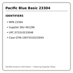 Pacific Blue Basic 23304 identifiers