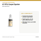 Coastwide Professional 67 RTU Carpet Spotter, 1 Qt, 6/Case – MPN CW067RU32A – use, specifications and compatibility