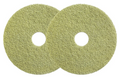 Diversey 20", YELLOW, BURNISHING FLOOR PADS, 2/CT