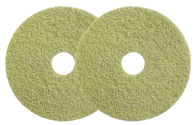 Diversey 20", YELLOW, BURNISHING FLOOR PADS, 2/CT