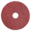 Diversey 20", RED, BURNISHING FLOOR PADS, 2/CT