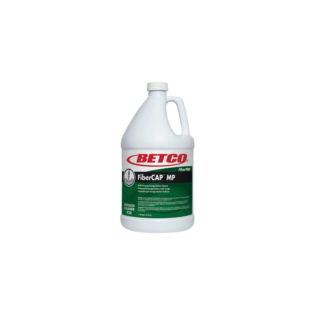 Betco FiberCAP MP Encapsulation Carpet Cleaner, 1 Gallon, 4/Case – 4200400