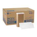Pacific Blue Basic 24590 recycled multifold paper towels, 4000 per case