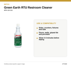 Betco Green Earth RTU Restroom Cleaner, Mint, 32 oz, 12/Case – MPN 3091200 – use, specifications and compatibility