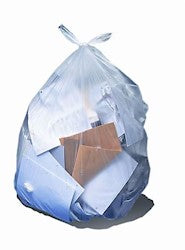 Heritage Clear Trash Bags – 30-33 Gallon, 2 Mil, Case of 100