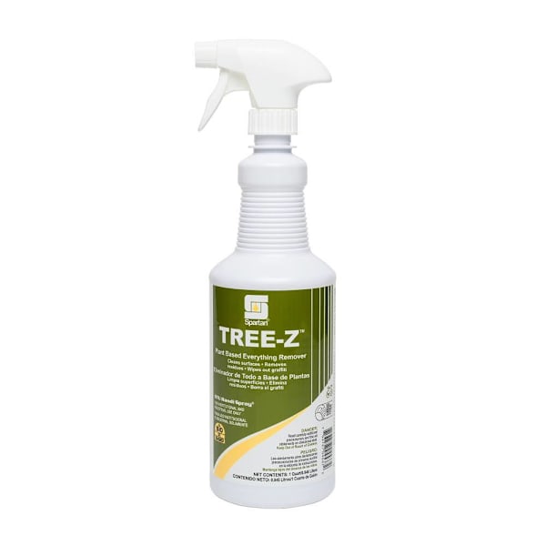 Spartan 317103 bio-based graffiti remover, current TREE-Z packaging, 32 oz
