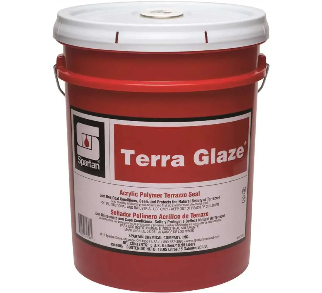 Spartan Terra Glaze floor sealer, manufacturer 541005, 5-gallon pail