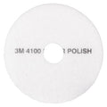3M White Super Polish Pad 4100, 27 inch, 5/case – SKU 2446266