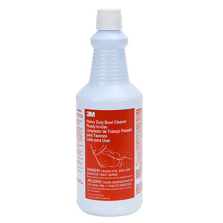 3M Heavy Duty Acid Bowl Cleaner front-label 32 oz bottle, MPN 34764