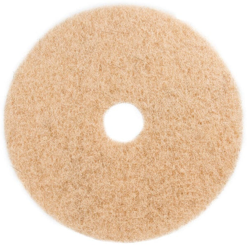 3M 3500 27-inch natural tan burnishing pad view 1