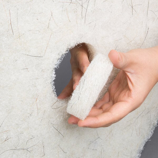3M 4100 20-inch white super polish pad view 1