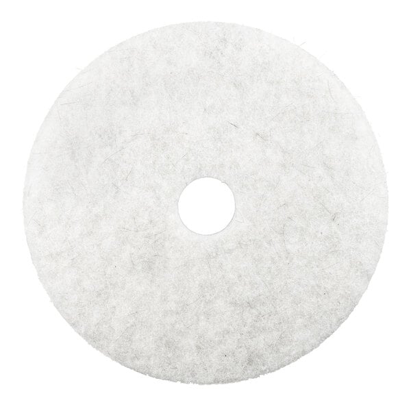 3M 4100 20-inch white super polish pad view 2