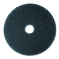 3M High Productivity Floor Pad 7300, 15 inch black, 5/case