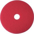 3M Red Buffer Pad 5100, 17 inch, 5/case – SKU 813037