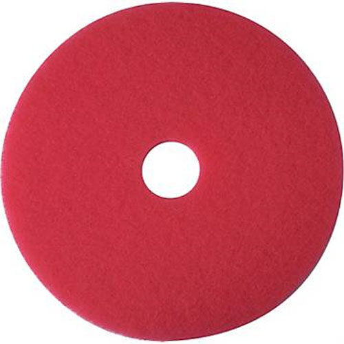 3M Red Buffer Pad 5100, 17 inch, 5/case – SKU 813037