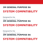 3M Cleaner 8A Flow Control system compatibility