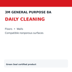 3M Cleaner 8A daily cleaning applications