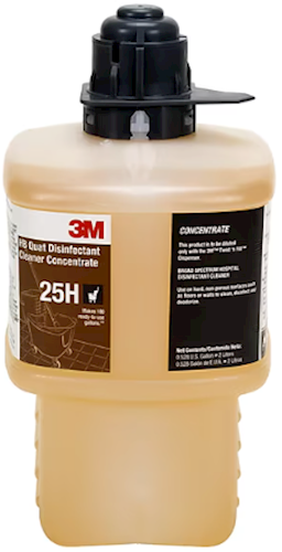 3M HB Quat Disinfectant Cleaner Concentrate 25H, 2 L – SKU 908203