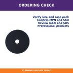Ordering checklist for 3M High Productivity Stripping Pad 7300, 21", 5/Case — 730021