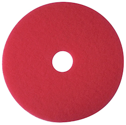 3M Red Buffing Floor Pad 5100, 16 inch, 5 per case