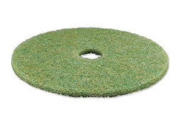 3M TopLine Autoscrubber Pad 5000, 20 inch, green, 5 per case