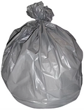 Heritage Grey Trash Bags – 40-45 Gallon, 1.1 Mil, Case of 125