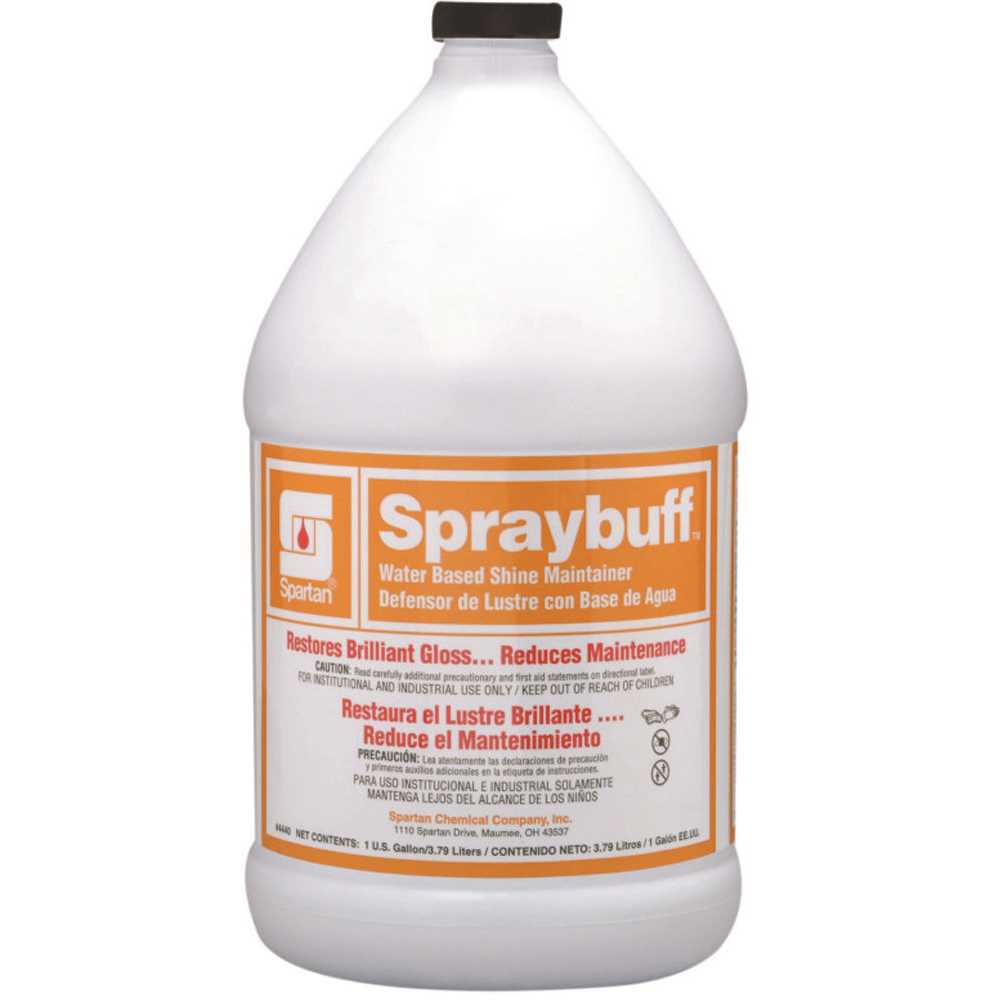 Spartan Spraybuff Floor Protectant, 1 gal, 4/Case