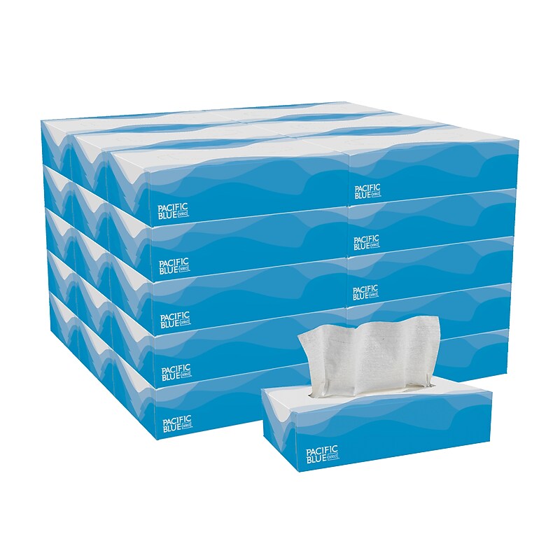 Pacific Blue Select 48100 facial tissue product view
