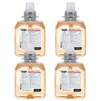 GOJO 5162-04 Luxury Foam Antibacterial Handwash four-refill case pack