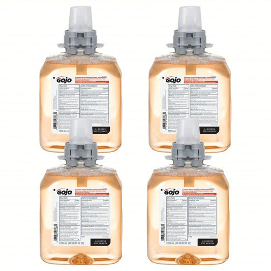 GOJO Foaming Hand Soap Refill 1250ml 4 Pack Antibacterial FMX 5162-04