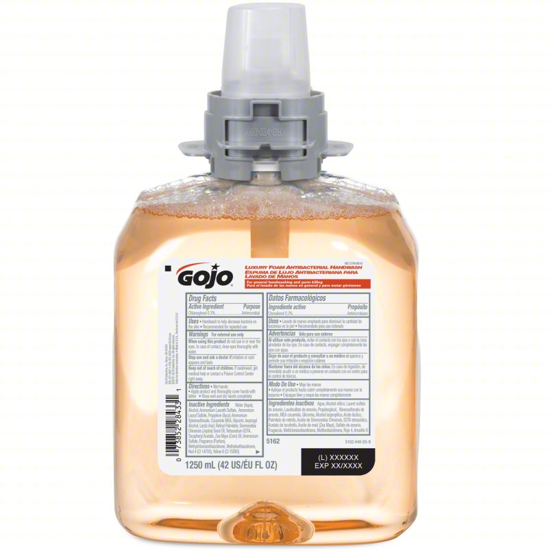 GOJO 5162-04 antibacterial foam handwash product detail