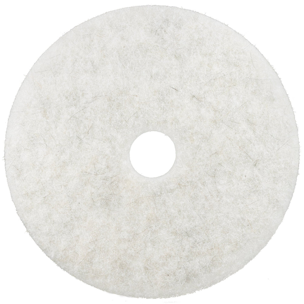 3M Natural Blend Pad 3300, 20 inch, 5/Case — representative off-white natural blend pad, one of five in the case