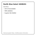 Pacific Blue Select 18280/01 identifiers