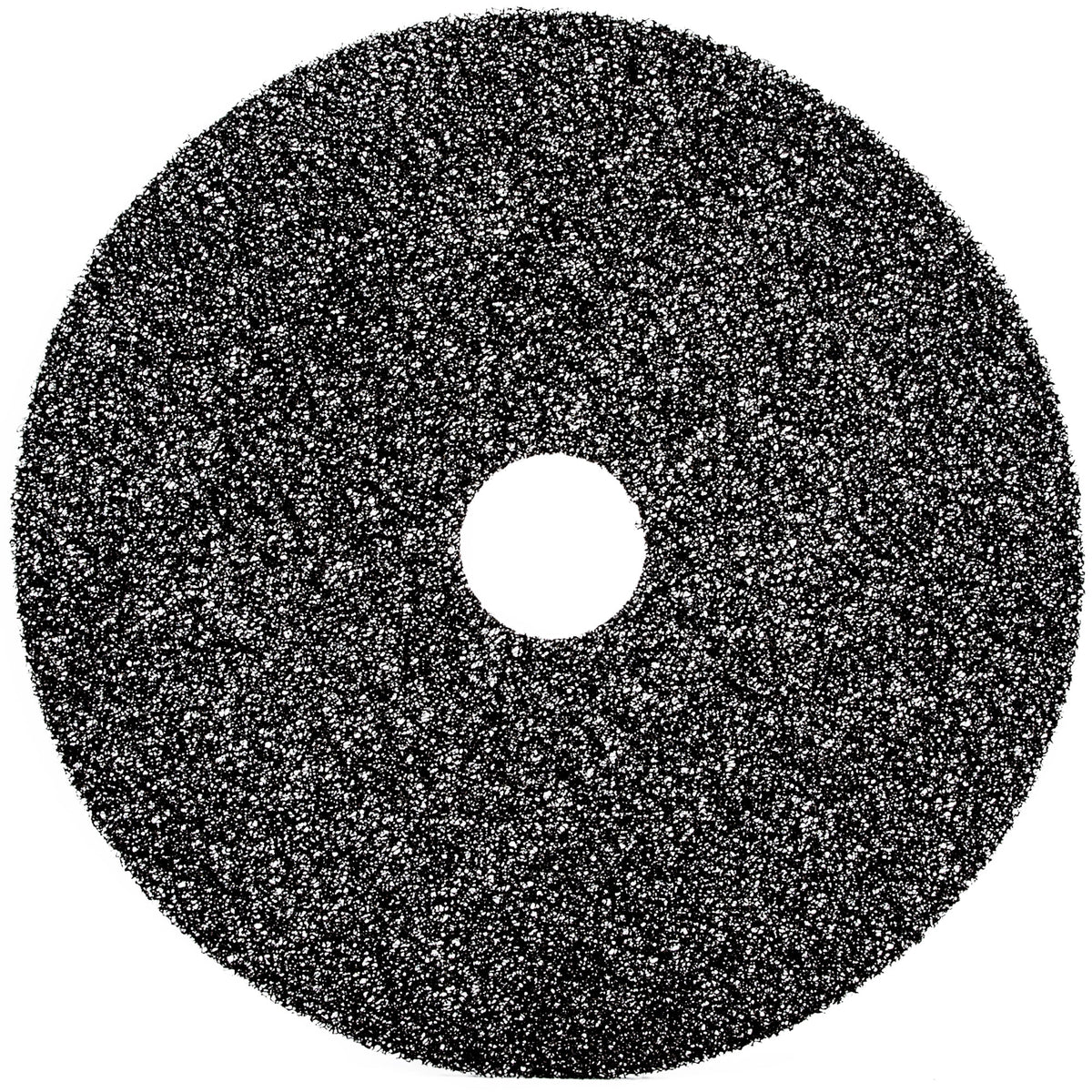 3M High Productivity Pad 7300, 18 inch, 5/Case — representative 18-inch black pad, one of five in the case
